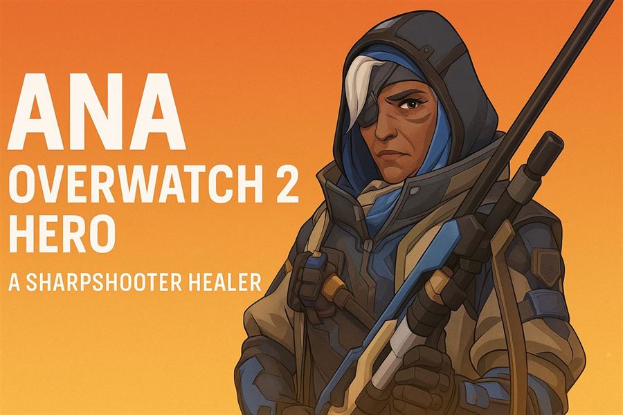Ana overwatch 2 hero - a sharpshooter healer