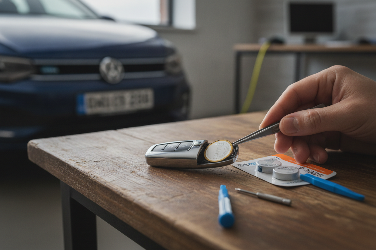 Skift af VW nøgle batteri: Nem trin-for-trin guide til din bilnøgle